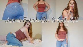 Jeans Fetish On &amp; Off JOI
