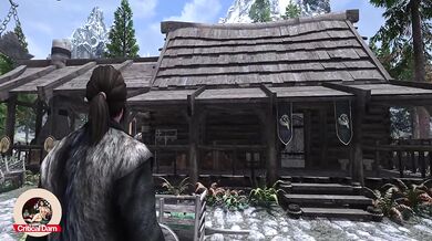Lydia gets taken by werewolf while she role plays sex games in skyrim