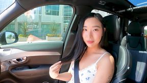 Asian Elle Lee Shows Pussy In Public And Craves More Cock In Hotel Room