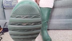 Worship and Jerk off for My Green Wellies