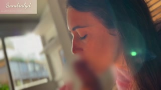 The most magical cumshot on the tongue