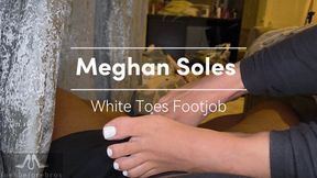 Meghan Soles White Toes Footjob