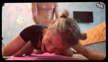 Naked Yoga Leads to Steamy Blowjob & Cumshot video compilation