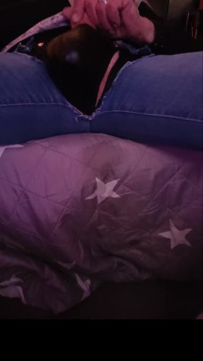 Stepdad has some fun in my room after the party