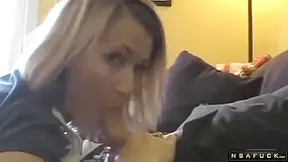 Pretty Fine Milf Blowing And Swallowing Hes Cum