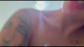 Sucking This Black Cock with Desire, I Love That He Fucks Me and Cums Inside My Pussy.