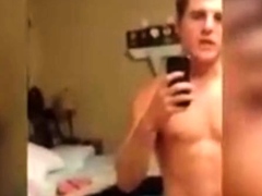 College Twink Masturbates for His Girlfriend