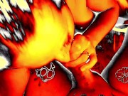 MY step mom LATINA cartoned animato fucking cum inside