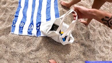 POV Beach Encounter in Barcelona Turns Into Unforgettable Hotel Fuck with Stranger