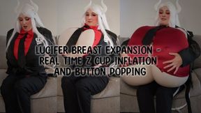 Lucifer Breast Expansion - Real Time Z Cup Inflation and Button Popping