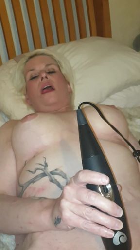 Thrilling moment from &quot;Using 3 Toys To Make My Pussy Squirt&quot;