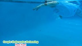 BBw Nurse Vicki and Handsome harry in Couple Underwater Diving and Swimming mp4