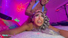 luna colombiana desire to get fucked in a neon night experience with brian omally porn video