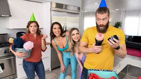 Raunchy Lesbian Encounter with Codi Vore and Nolina Nyx - Brazzers Exxtra HD, XXX Video