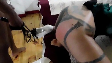 esposa ninfomana , disfrutando del fisting y la garganta profunda despues del anal 2