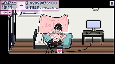ApartmentStory [PornPlay Hentai game] Ep.4 this married woman is cheating while her husband is resting in the same room