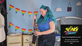 Birthday Sling Bikinis Unboxing - Solo Girl