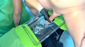 milf gave him a underwater handjob