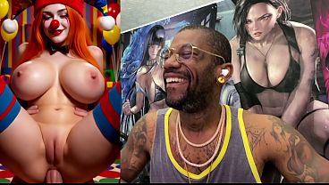 Tight Bald Pussy The Clown Celebrates Your Birthday By Fucking You, AI Generated