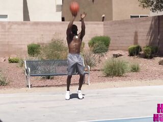 Slender thick Pinky cruises the hood for that BBC