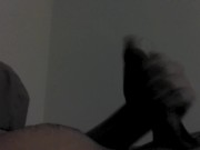 Stroking big cock to Carmen Valentina