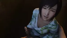 Yuffie Giving A Hot Handy