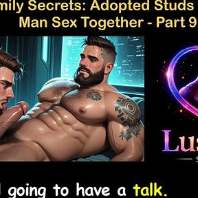 English Audio Gay Sex Story - Ranch Family Secrets Adopted Studs Explore Raw Man Sex Together - Part 9
