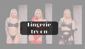 Lingerie try on