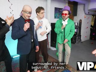 VIP4K. Gangbang with the Bride