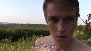 18 y.o. smiley man slammed in the bushes