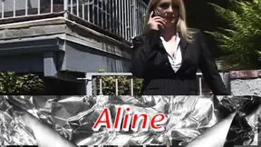 Big black cock stretches blonde's pretty anal hole