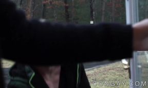Young homosexual Ian Levine seduced and ass banged lovingly