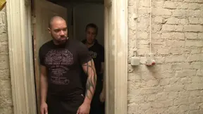 Latin Huge Cock Fuck German Slut in the Basement