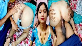 Hot🔥Super Sexy Desi Indian Bhabhi Ko Ghar Par Akeli Dekh Kar Davar Ne Desi Style Mai Chudai Ki,Full Sex Enjoy Clear Hindi Audio