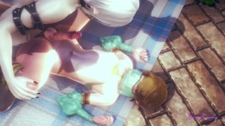 Zelda Yaoi Femboy - Link Fucked Misionary (uncensored)