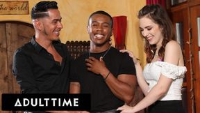 Raven Right Stack's bi hubby gets double fucked in MMF threesome