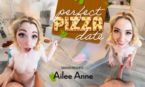 Ailee Anne - Perfect Pizza Date - Blonde Babe Hardcore Vr Porn