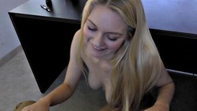 LOAN4K. Dancer shows bank manager her moves