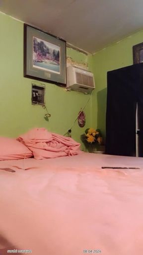 Hot single bichi alone at home to play imaginary husband   Clip 2