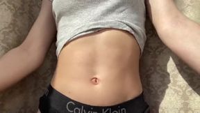 Sun-Kissed Fun: Exploring My Navel in the Warm Glow