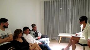 compilado de las seciones de la psicologa que siempre terminan en orgia , completo