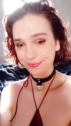 Dressed Classy, Face-fucked Like a Whore