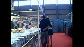 Couple amateur au salon &eacute_rotique