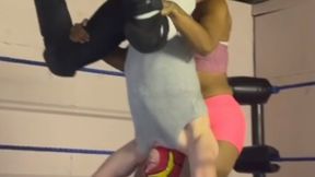 Wrestling training = getting dropped on head