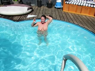 The other day in the pool