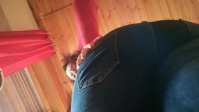 wet all the jeans full of warm pee
