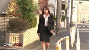 MILF Office Lady Gets Hardcore Creampie End to Her Crazy Porn Special