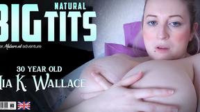”Meet Mia K Wallace: Naughty Mom with Big Natural Tits Masturbates to Orgasm”