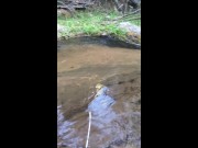 Squishing Mud Between my Toes in a Mountain Stream Bed