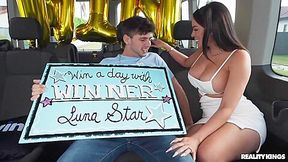 Luna Star - Mega Fan Wins A Ride 2